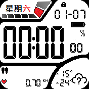 传统电子表盘 (BUG修复)(Bip S)