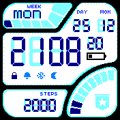 digital progress meter with icons v2
