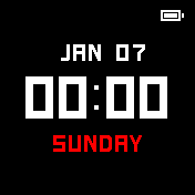 Simple watchface