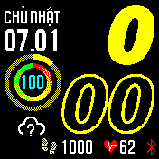 Apple 24h hide zero + Weather VN