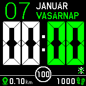 Green-White LCD HUN 1.1