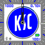 KSC Analog Schritte KM Bluetooth Alarm Batterie