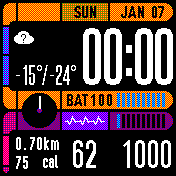 LCARS v3.2 en 24h / 12h