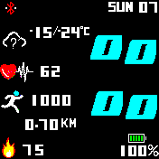 Complete Clear Watchface