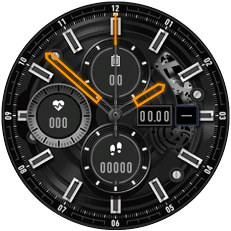 002 运动风黑齿轮