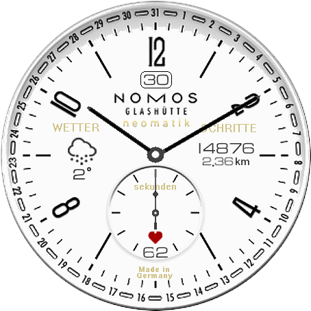 Nomos Glashuette Weather