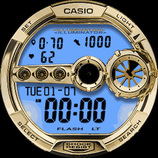 gshock gold n blue_42mm