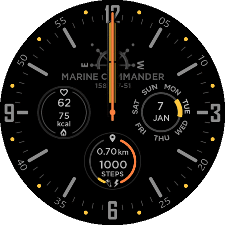 Marine Commander yellow (original)