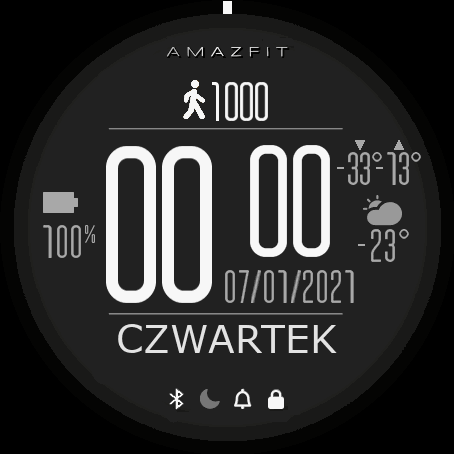 Moja przeróbka tarczy eliasf Black & White / Red (wf1_bw/red/bw_PL)