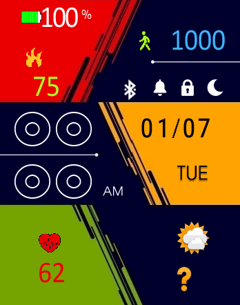 紅黃綠 (red yellow green)