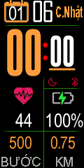 Miband4 Watchface VN by Vinh Nguyen