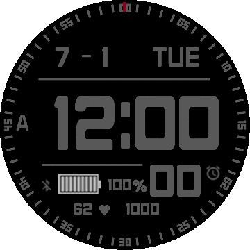 Tactical clean (Short Red second mark)