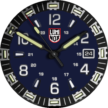 Luminox steel blue