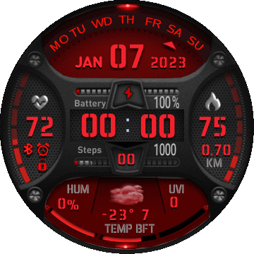 HT0040 Tactical War red