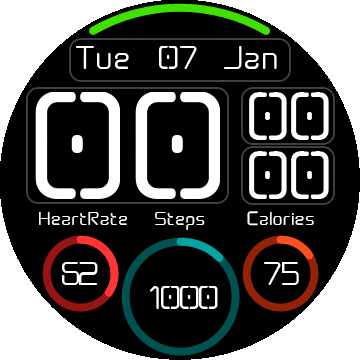 Digital Dail 24h & 12h
