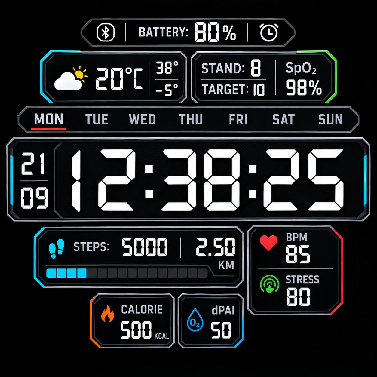This is the watchface.