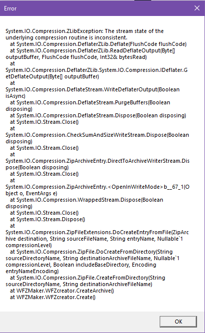 Error List