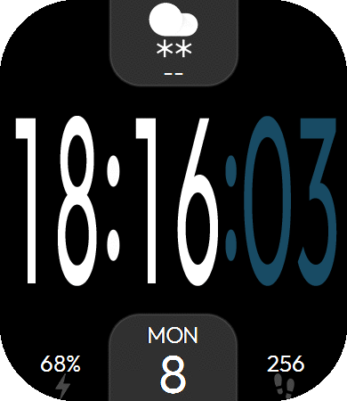 Outfit Active 2 Cyan