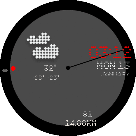 Nothing Grey Watchface