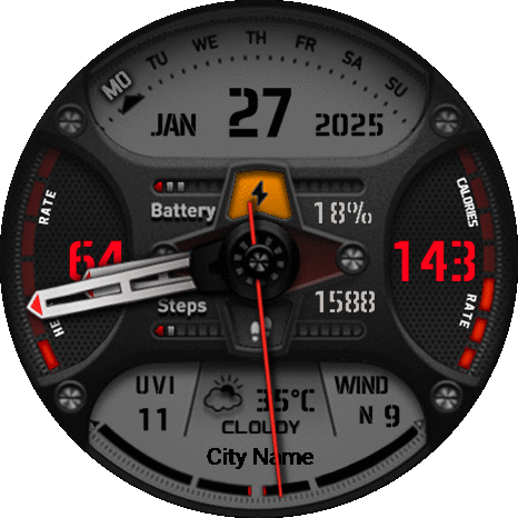 HT Active2 003 Stock Dark