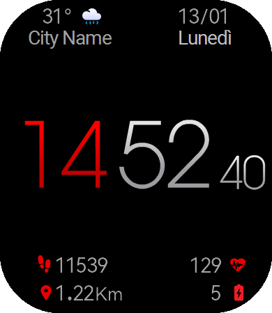Red time for Active 2 Square
