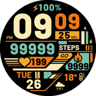 BA_RETRO_STYLE ( Amazfit Active 2 )