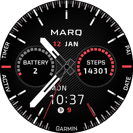 marc red and green