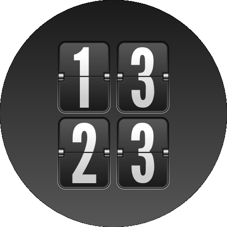 Flip clock