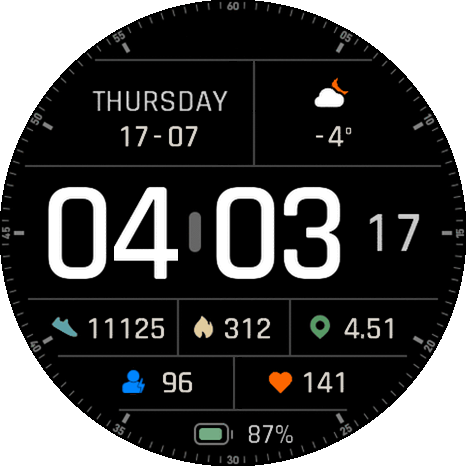Full Data Watchface