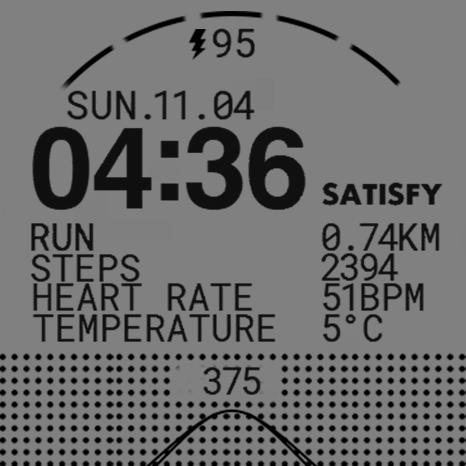 Satisfy x amazfit