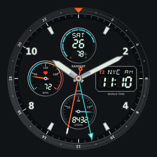 Rampart GMT Ana-Digi