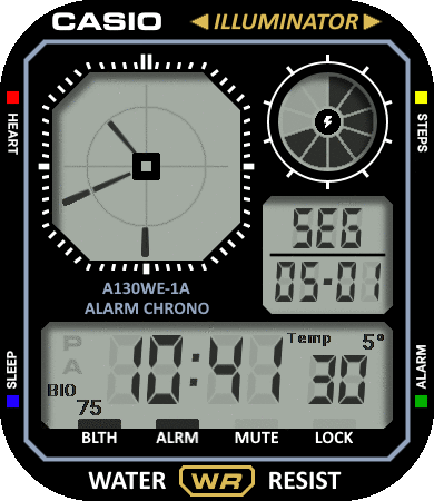 CASIO A130WE
