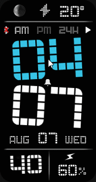 Basic Digital Animation -Rotation- ( Amazfit Band 7 )