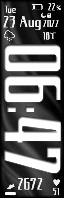 English watch face 1