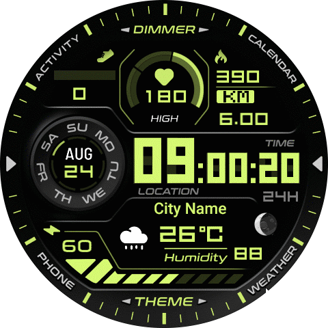 HWF - Eco Military ( Amazfit Balance )