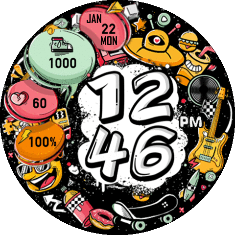 Doodle-Game ( Amazfit Balance )