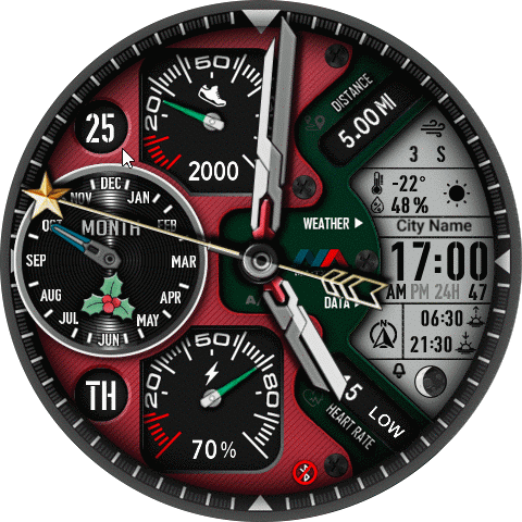 MA-TXM-2 (Xmas Edition)  ( Amazfit Balance )