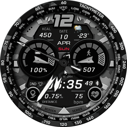 New BRG CAMO ( Amazfit Balance )