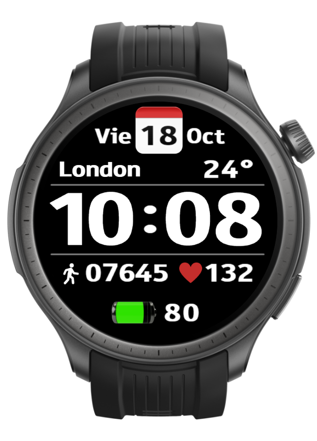 Watchface readable paneurope