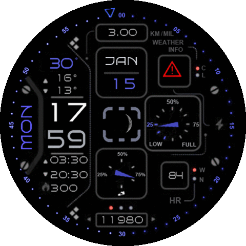 HT-005B Data Blue Balance