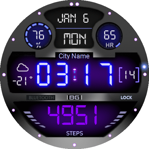 HT Balance2 056 Ultraviolet Digital Metal