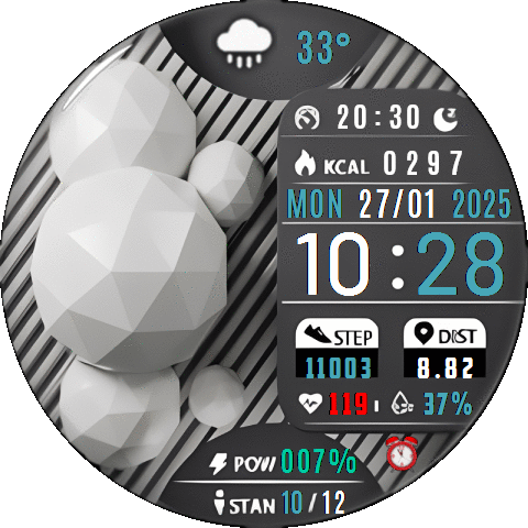 Creative black and white