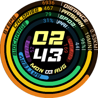 Circles - multi-colour option