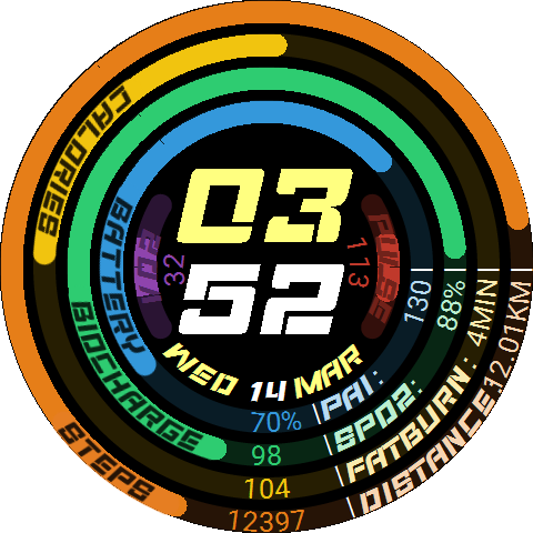 Circles - multi-colour option