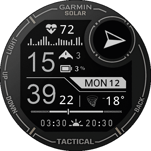 Garmin Instinct Tactical 2x