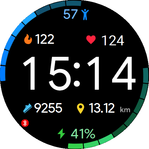 Digital bars vertical