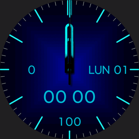 Minimal Fluo Blue