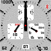 Analog 3 chronograph