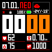 Hemendex 190530 Black-Orange (Red) SK