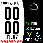 Black & White HU + Battery